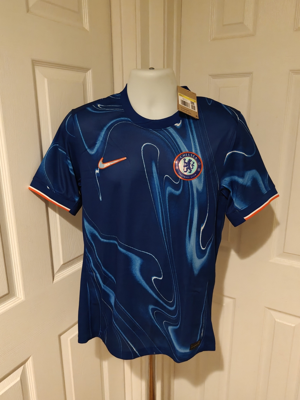 Nike Dri-Fit Chelsea FC 2024/25 Stadium Home Jersey Rush Blue Size S FN8779-496